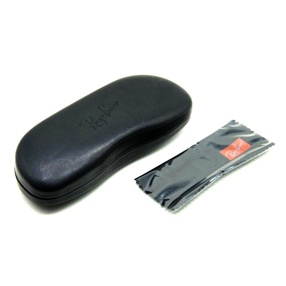 Ray Ban Universal Black Medium Hard Case for Eyeglasses & Reading Glasses Cloth