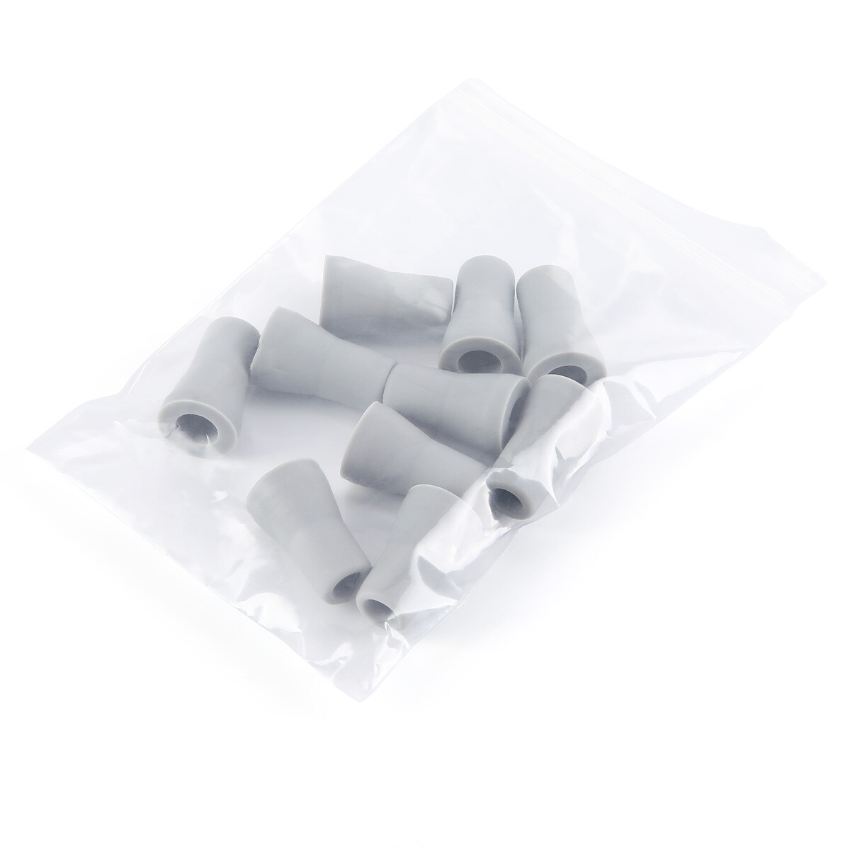10 Pcs Dental Saliva Ejector Weak Suction Rubber Snap Tip Adapter Replacement