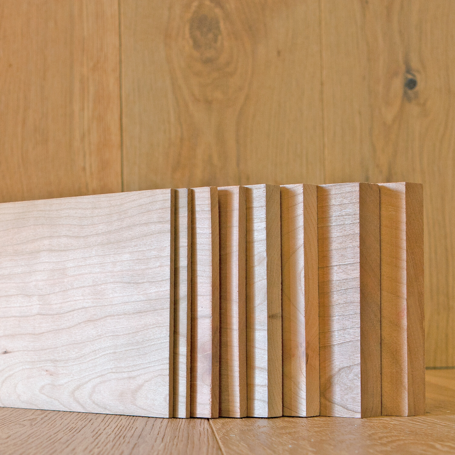 1/8", 1/4", 1/2" & 3/4" S4S Cherry Dimensional Lumber