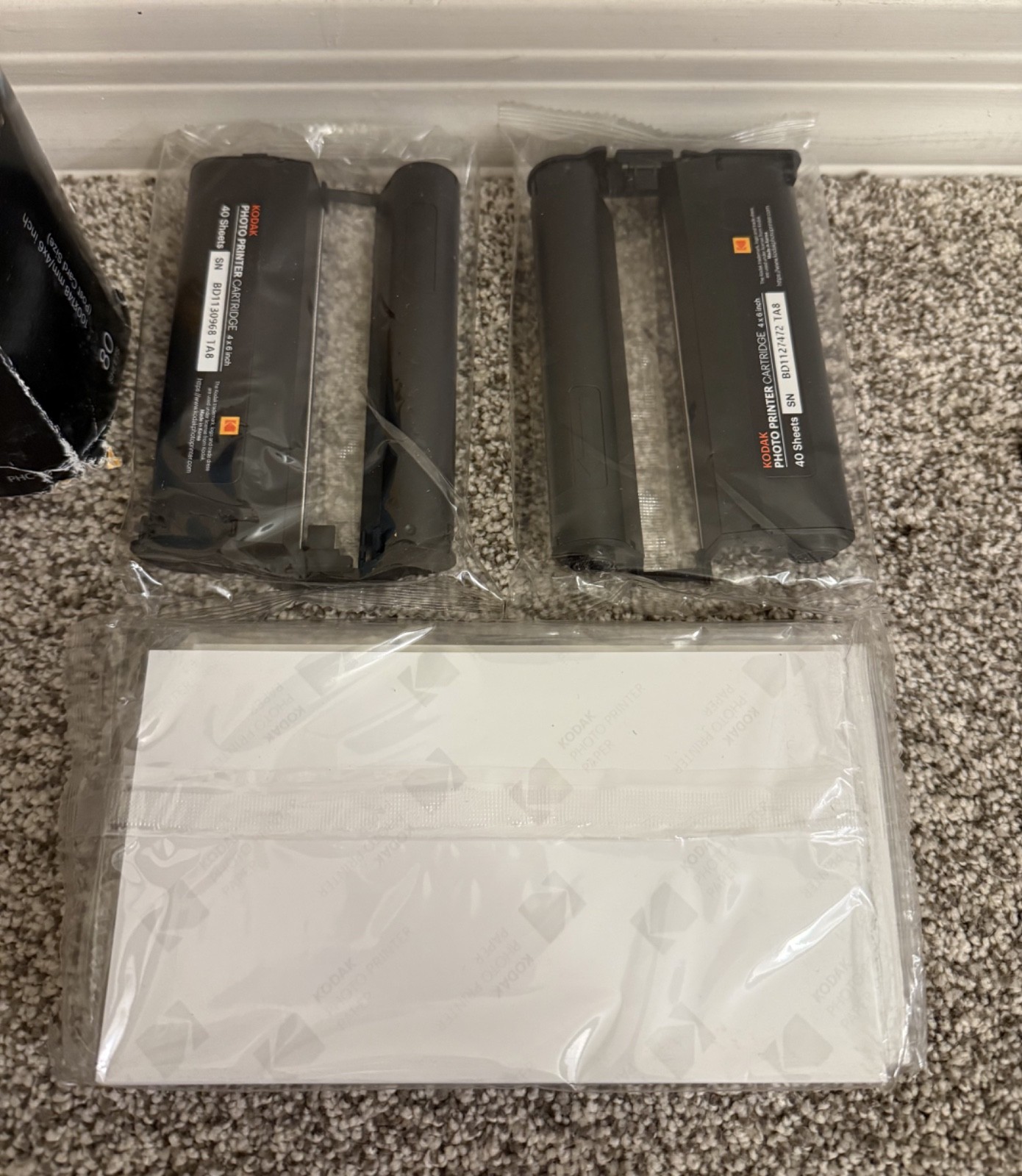 KODAK Cartridge & Paper For Kodak Photo Printer DOCK 80 Sheets New