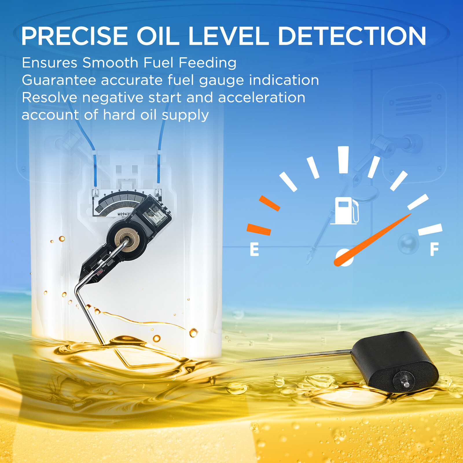 Fuel Pump Module Assembly Fits for 2003 - 2007 Honda Accord L4 2.4L E8656M