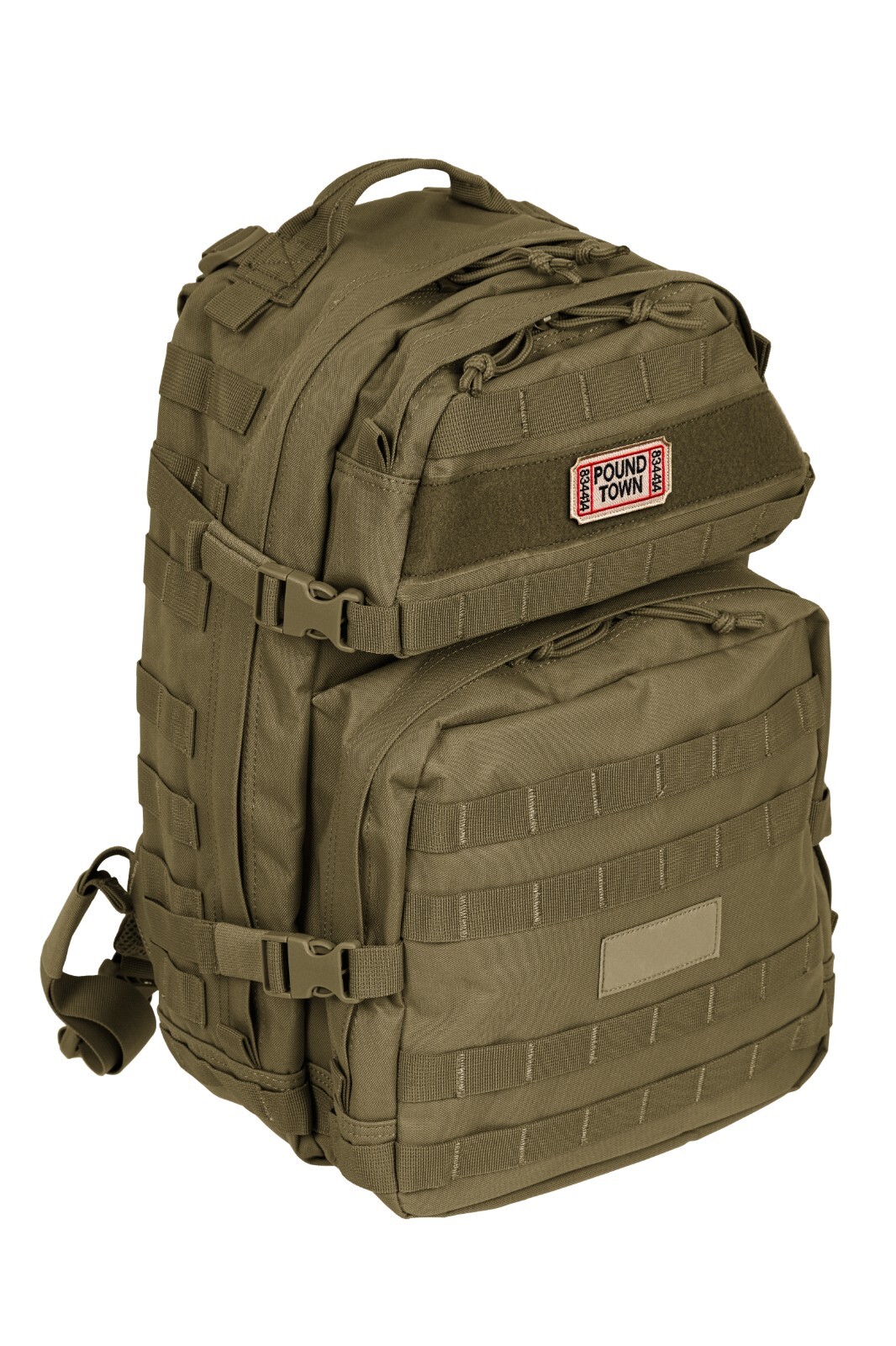 2-Piece Ticket to Pound Town Patch Set, Embroidered Tactical Patches