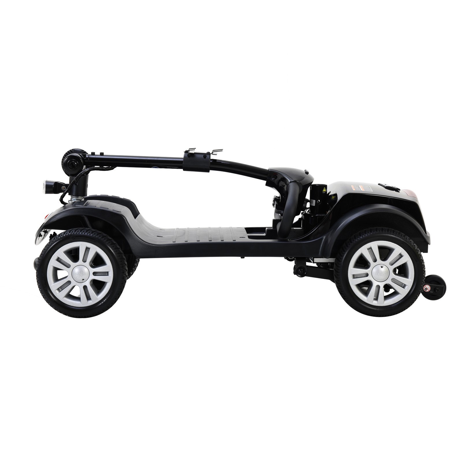 METRO 4 Wheel Travel Mobility Scooter with 300W Motor for Adult-300lbs, Black