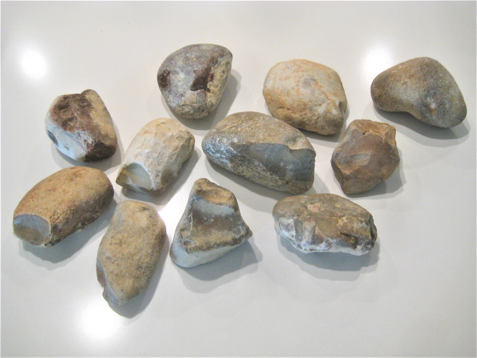 11.5 Lbs FLINT CHERT Stone for Flint Steel Fire Starter Arrow Knapping FREE SHIP