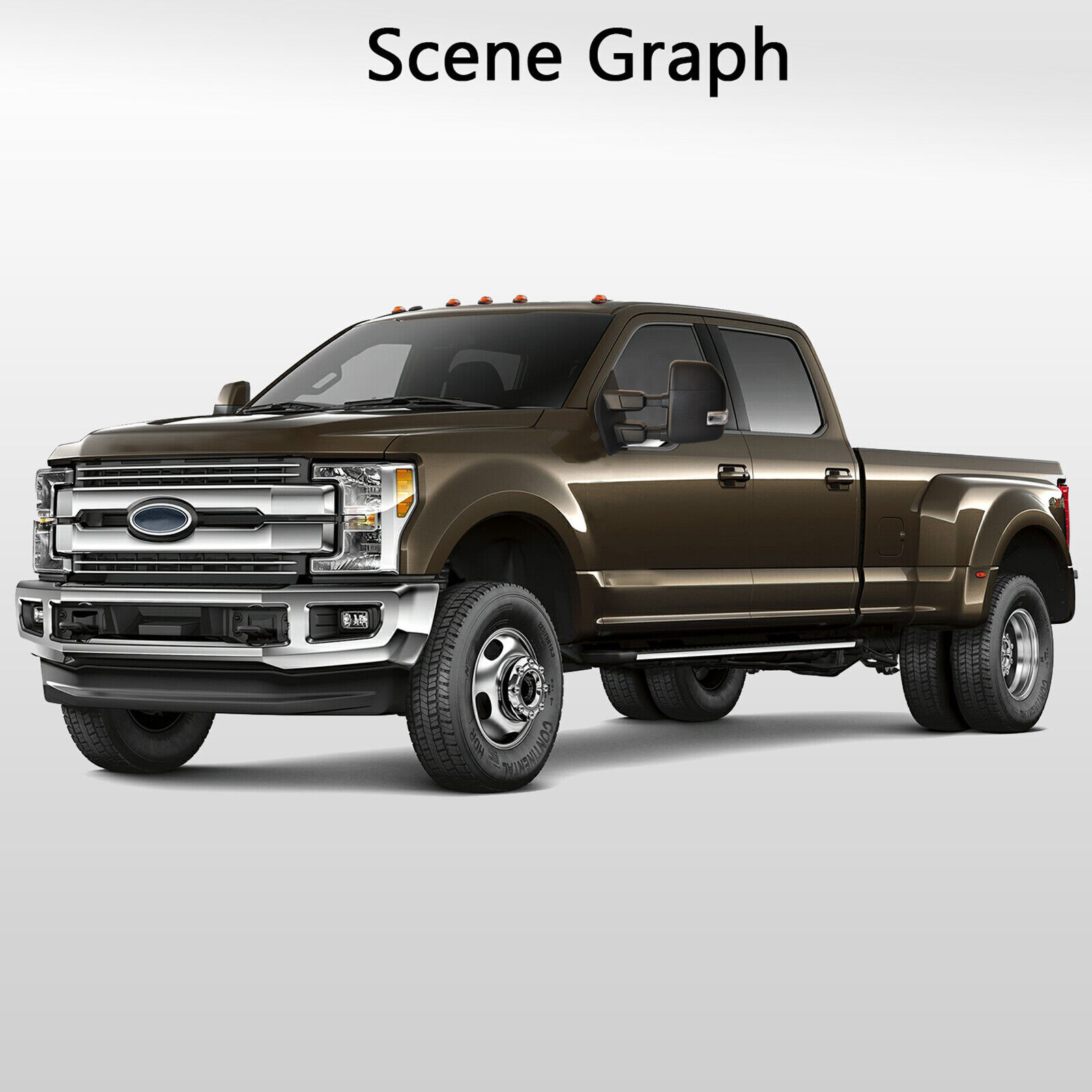 Towing Mirror Power Heated For 2017-2020 Ford F-250 F-350 Super Duty Driver Side