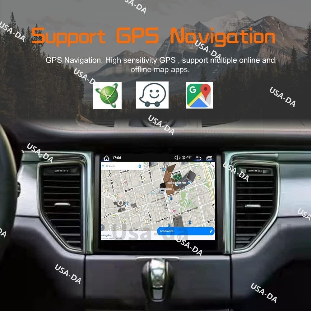 8.4" touch screen Car Radio Navigation GPS CarPlay for Porsche Macan 2014-2017