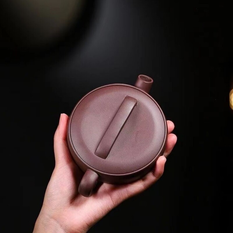 170ml Real Yixing Zisha Tea Pot Marked Original Ore Purple Clay Master Pot New