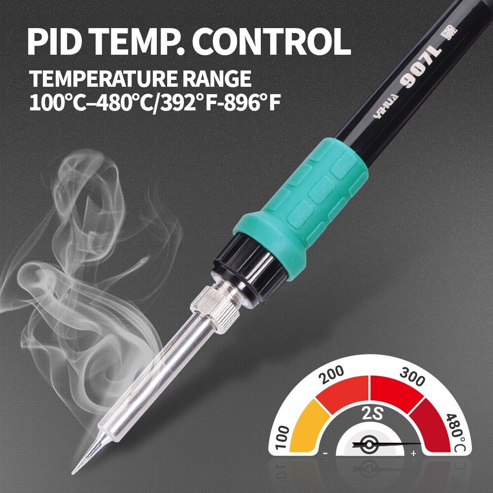 YIHUA 938BD+ Tweezers Soldering Station 2 in 1 Soldering Iron Kit Rework Station