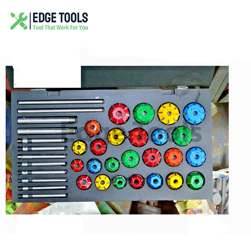 Valve Seat Cutter Set Carbide Tipped 30° cutters, Caterpillar ,Komtus USA TOOLS