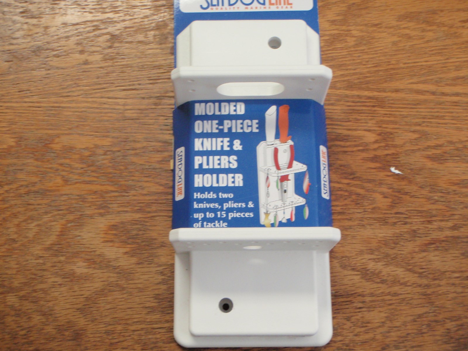 FISHING PLIERS KNIFE HOLDER 3259251 TOOL LURES FITS 2 KNIVES boat hardware white