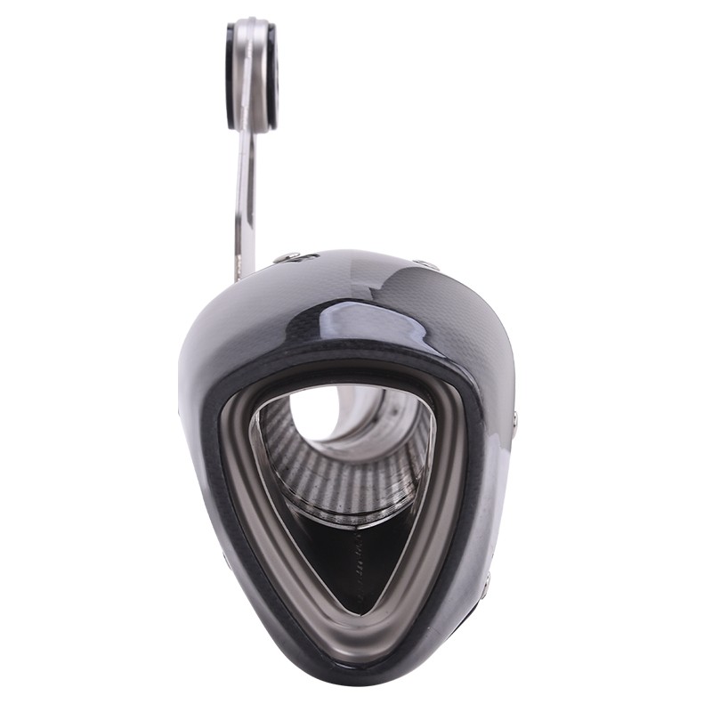 S1000XR 2020-2026 for BMW Slip On Exhaust Muffler Pipe Real Carbon Fiber Tips