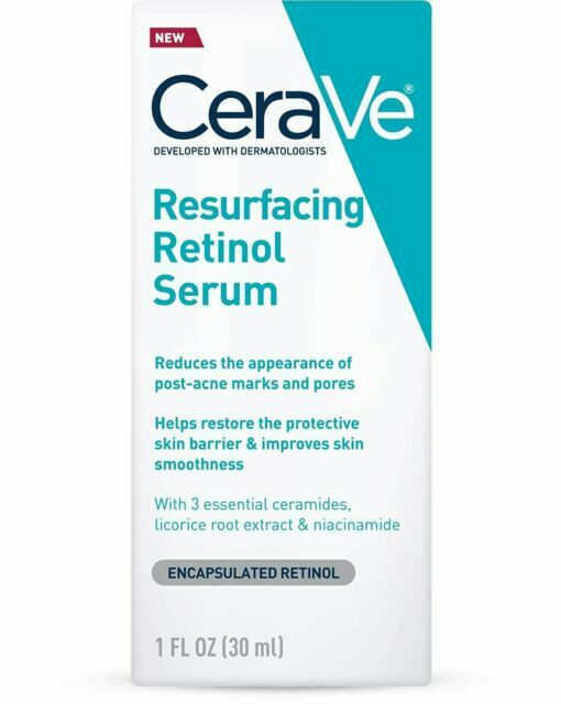 2X CeraV Resurfacing Retinol Serum Post-Acne Marks Treatment - 1oz