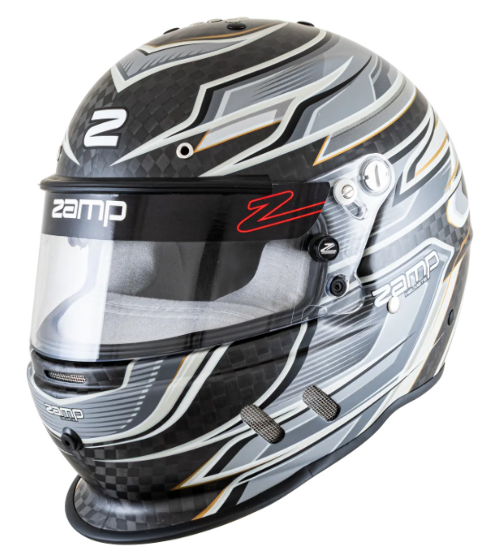 Zamp RZ-67D X-Large Carbon Flo Gray/Lt Gray SNELL SA2025