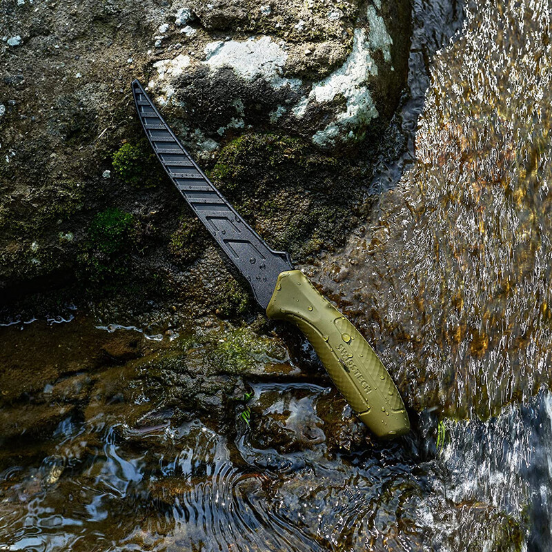Swiss+Tech Floating Fishing Fillet Knife for Filleting Boning 5 inch Steel Blade