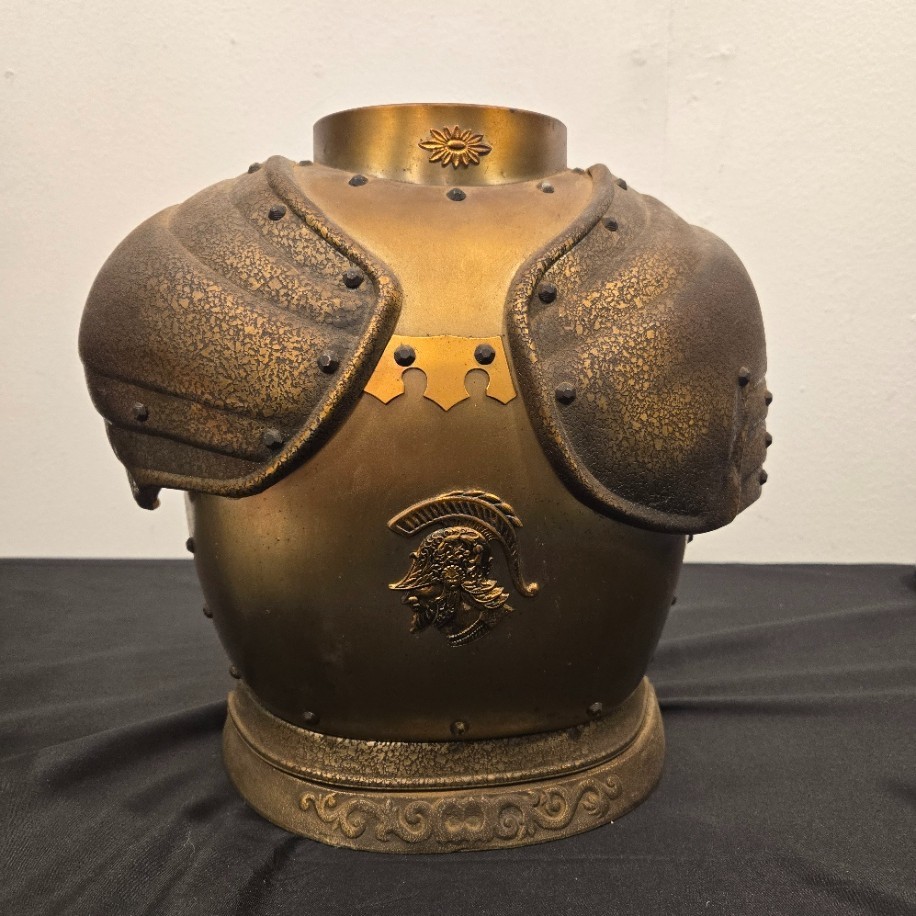 Mid Century Vintage Hidden Knight's Armor Bar