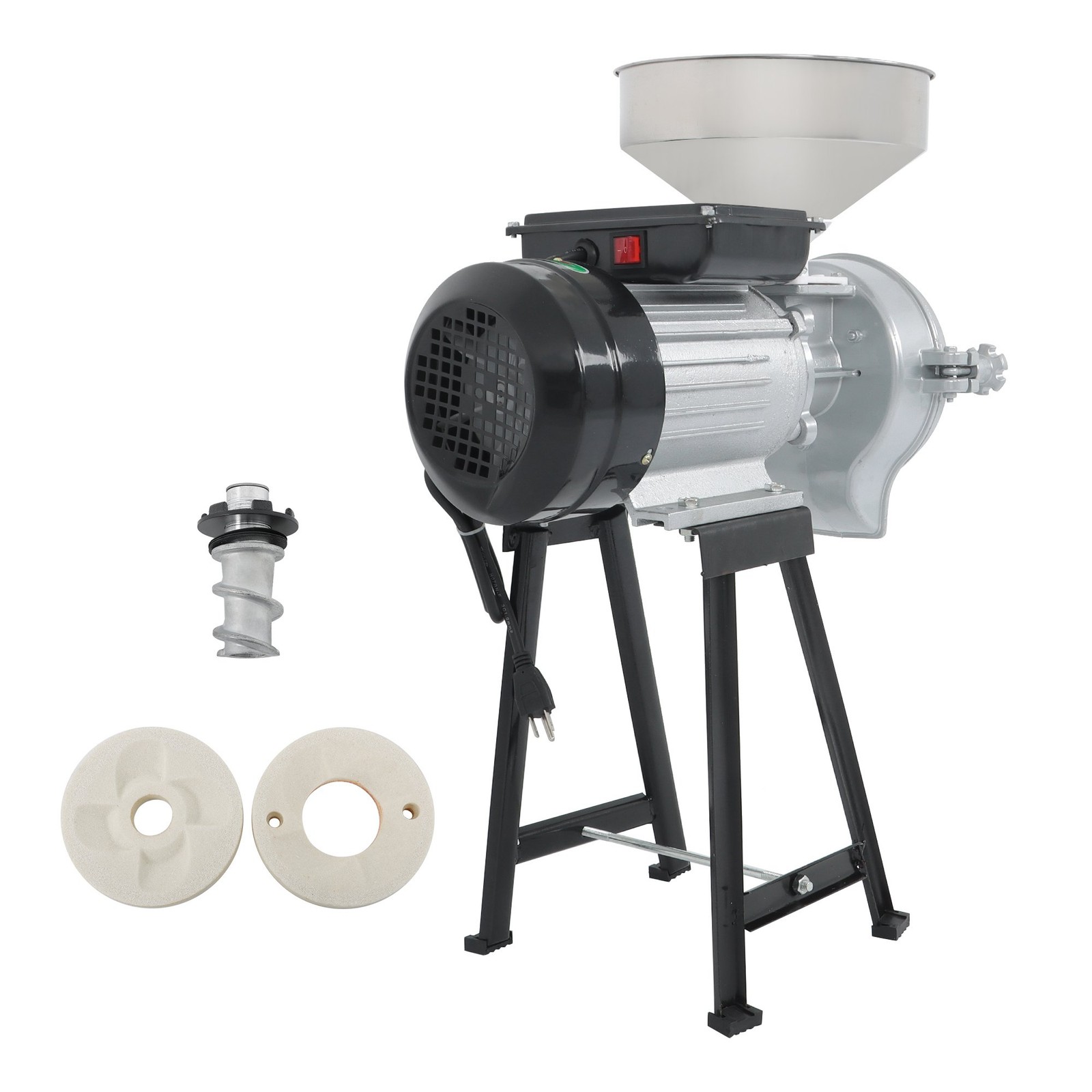 Electric Wet&Dry 3000W Grinder Mill Grain Coffee Grinder Feed/Flour Cereals Corn