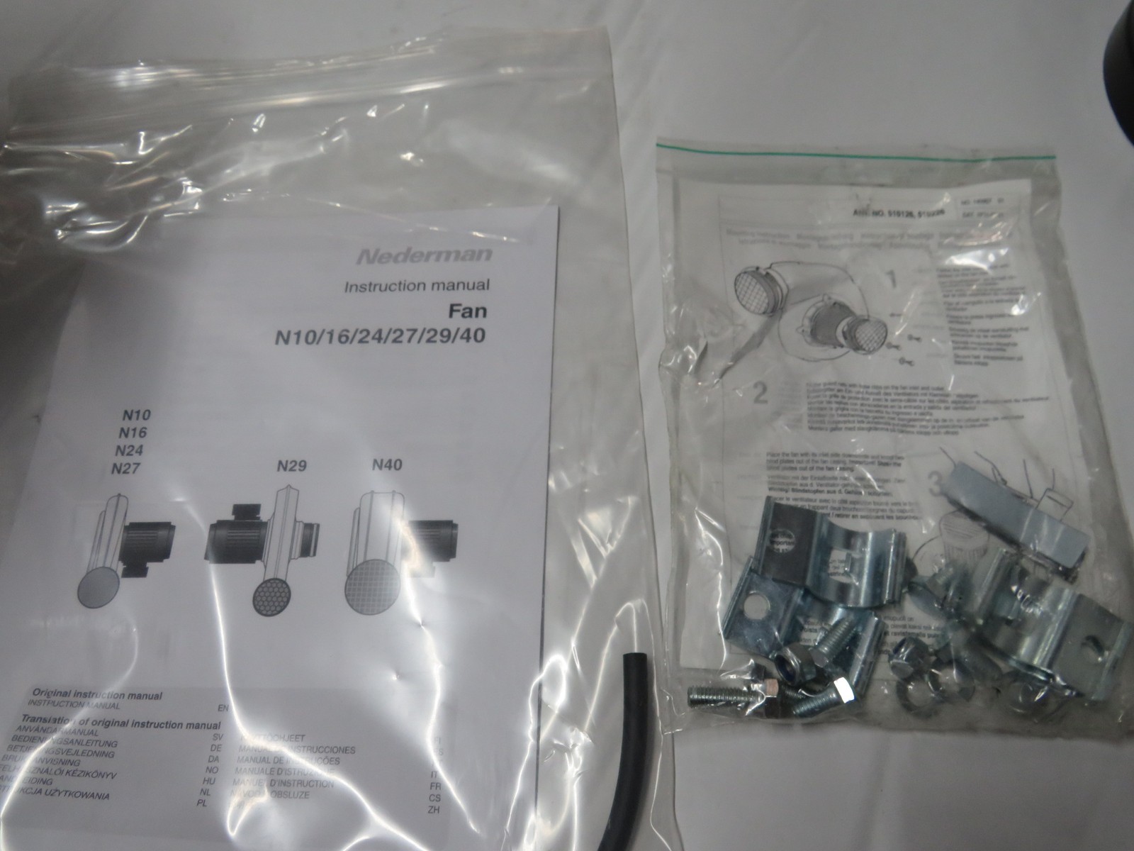 Nederman 14514222 N27 Fan Assembly 330/575V 3.9/2.2A 3-Ph NOP