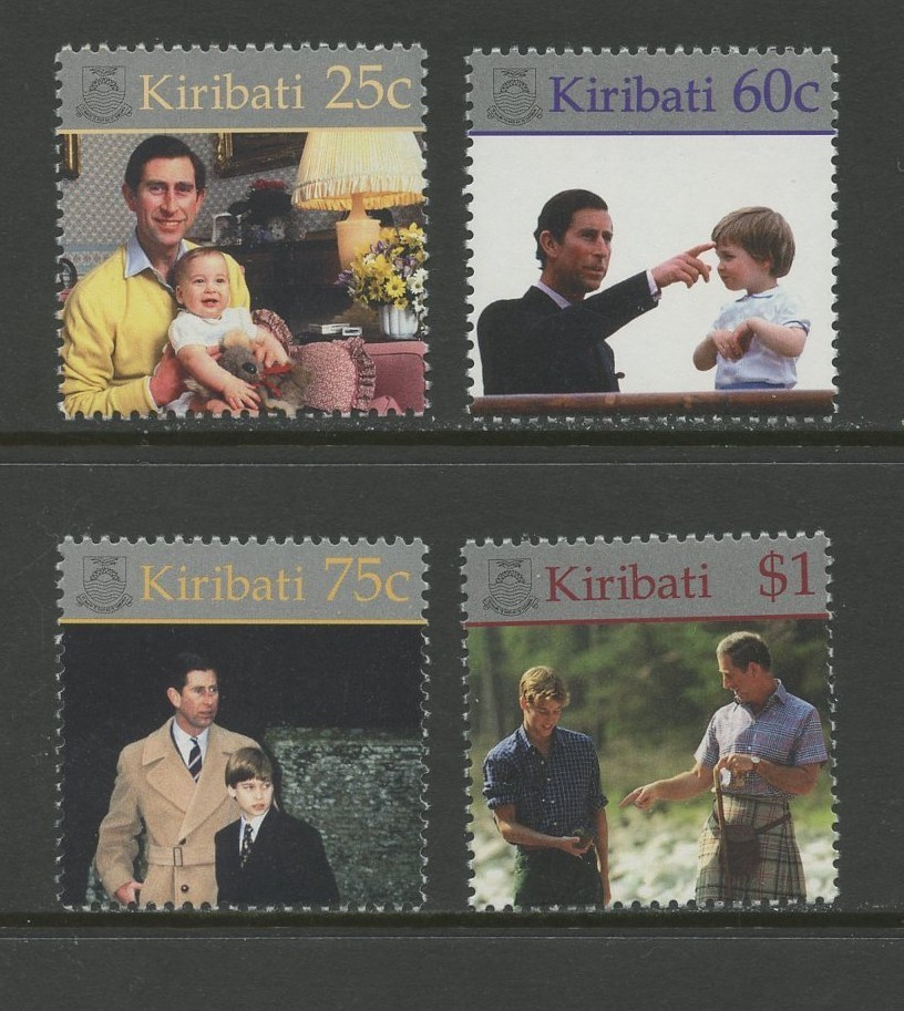 KIRIBATI 768-771, 2000 PRINCE WILLIAM, MNH (KR5966)
