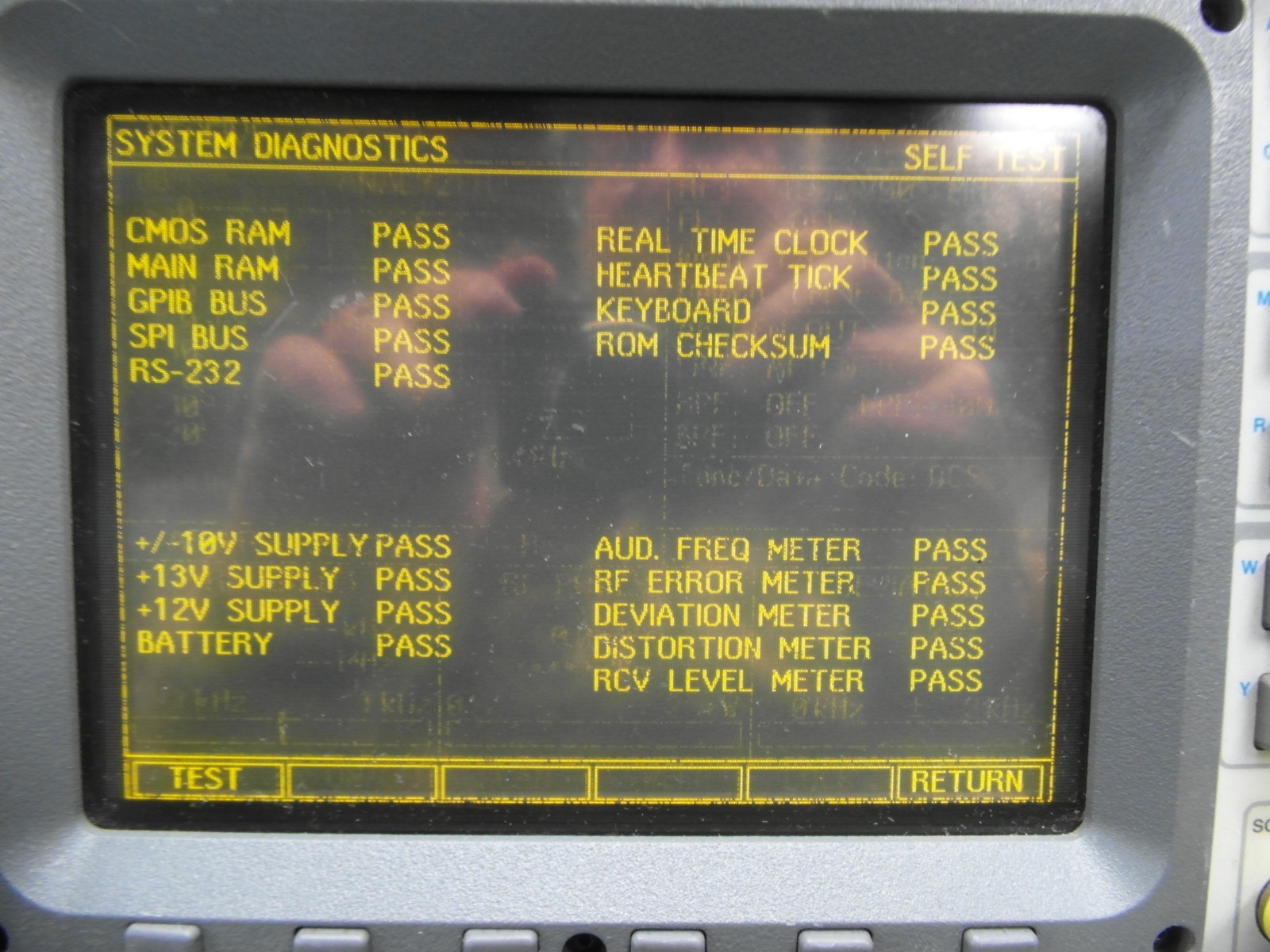 Aeroflex IFR COM-120A Communication Service Monitor CALIBRATED LOADED READ