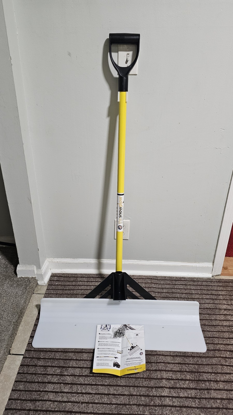 The SnowPlow Snow Pusher, 30in.W, Model# 50530