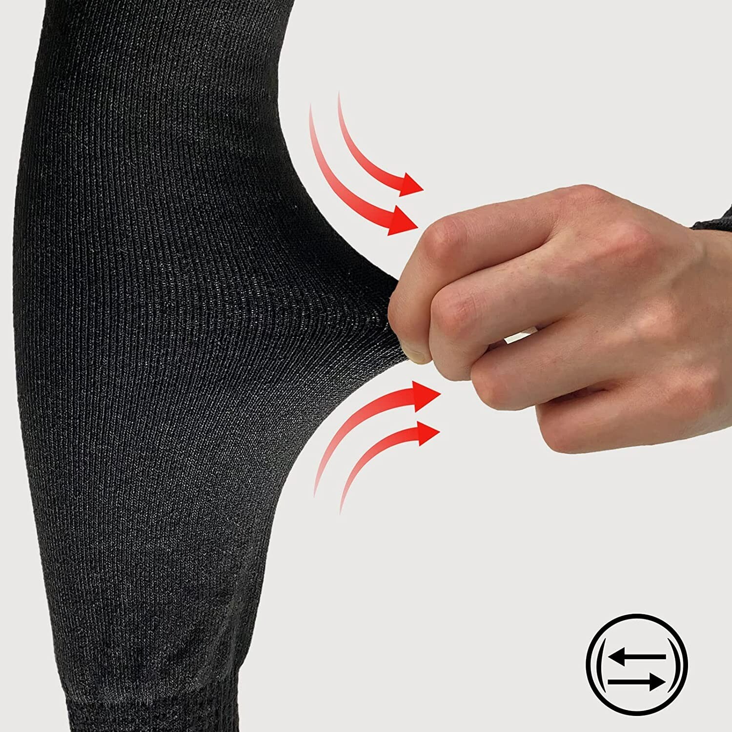 EvridWear Black Arm Protective Sleeves Cut Resistant Sleeves Arm Guards, 1 Pair