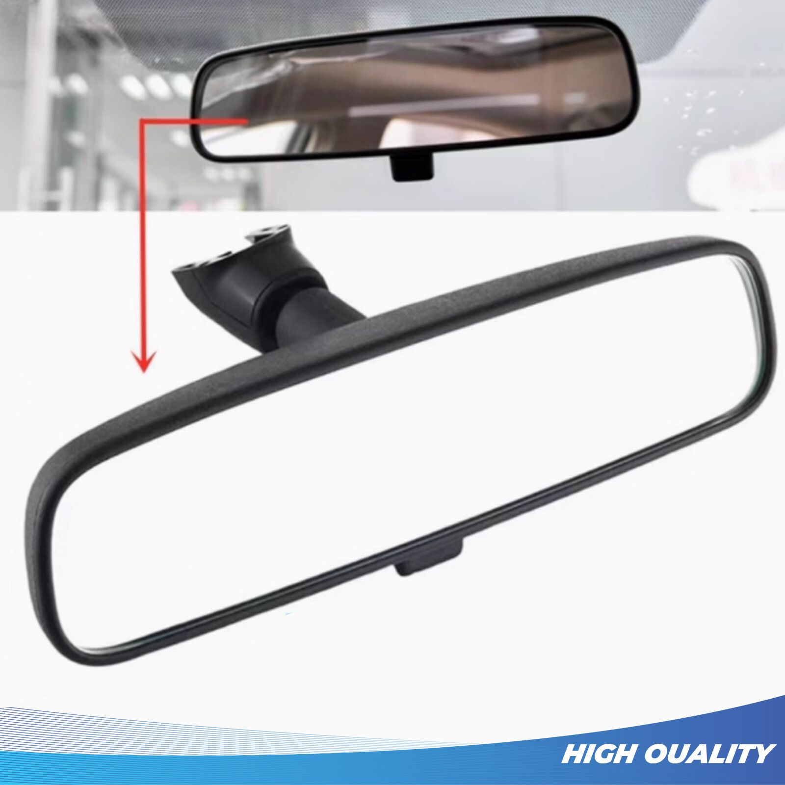 New Interior Rear View Mirror For Nissan 96321-2DR0A 96321-2DR0-A103 1996-2007