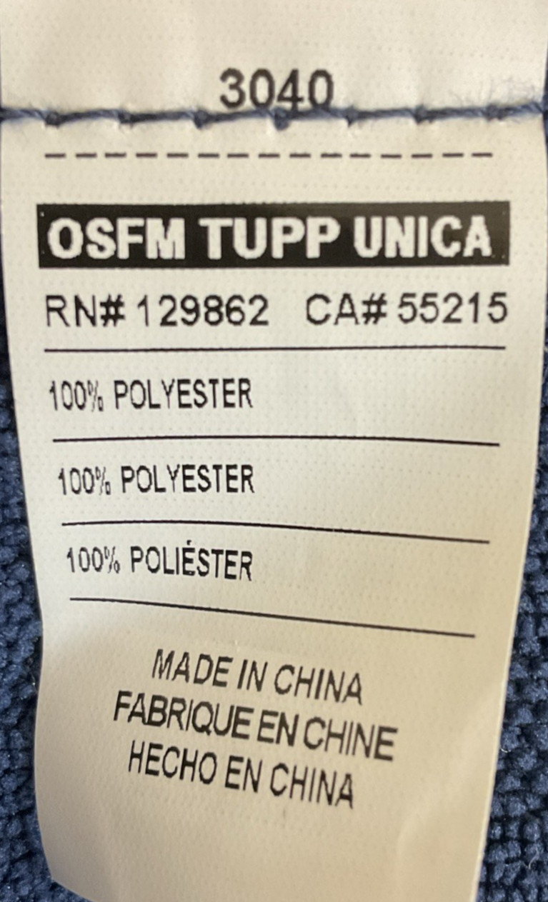 Nike N.100.1619.456 Unisex DRI-FIT 100% Polyester Cooling Towel White Navy OSFA