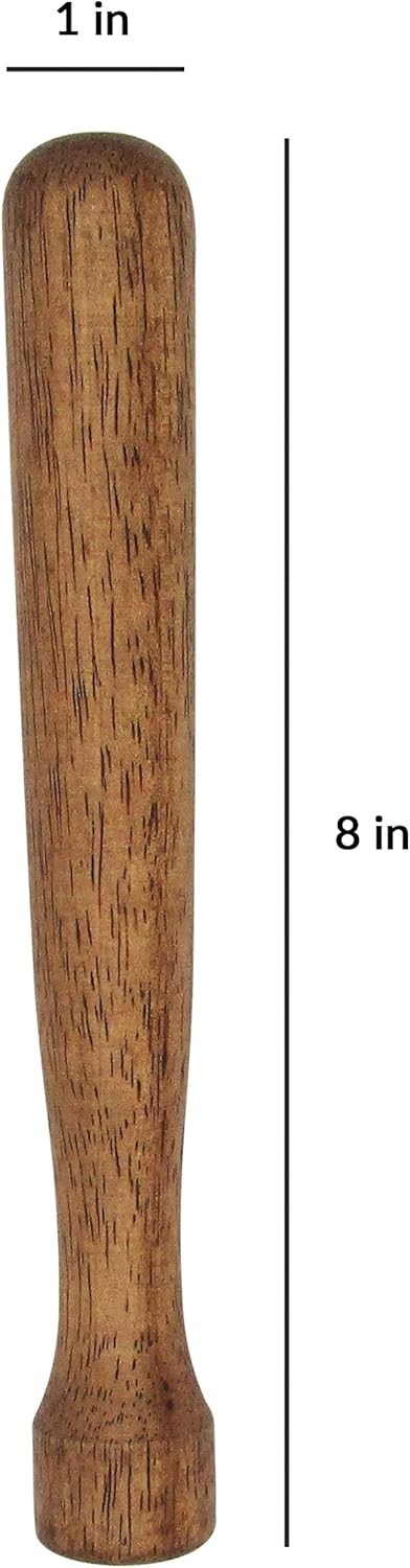 Hudson & Lane Wooden Cocktail Bar Muddler