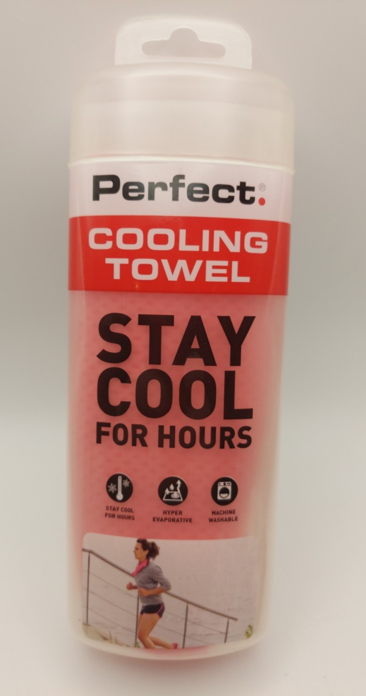 Perfect Cooling Towel Pink • Hyper‑Evaporative • 29x11 • New • Stays Cool