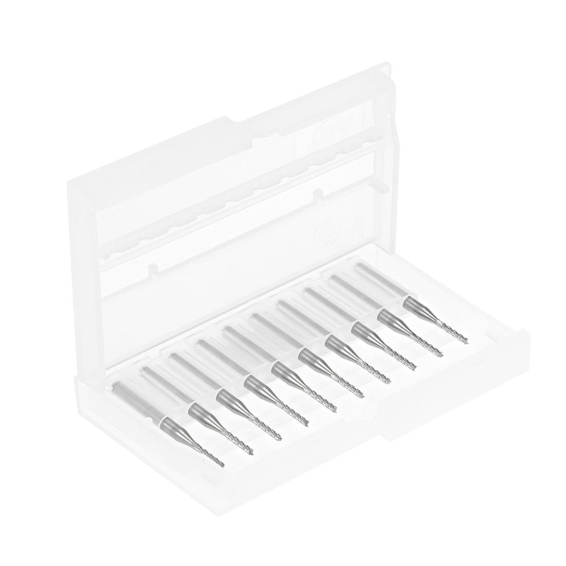 10PCS 1.5mm Carbide End Mill Engraving Milling Cutter CNC Router Bits 1/8" Shank