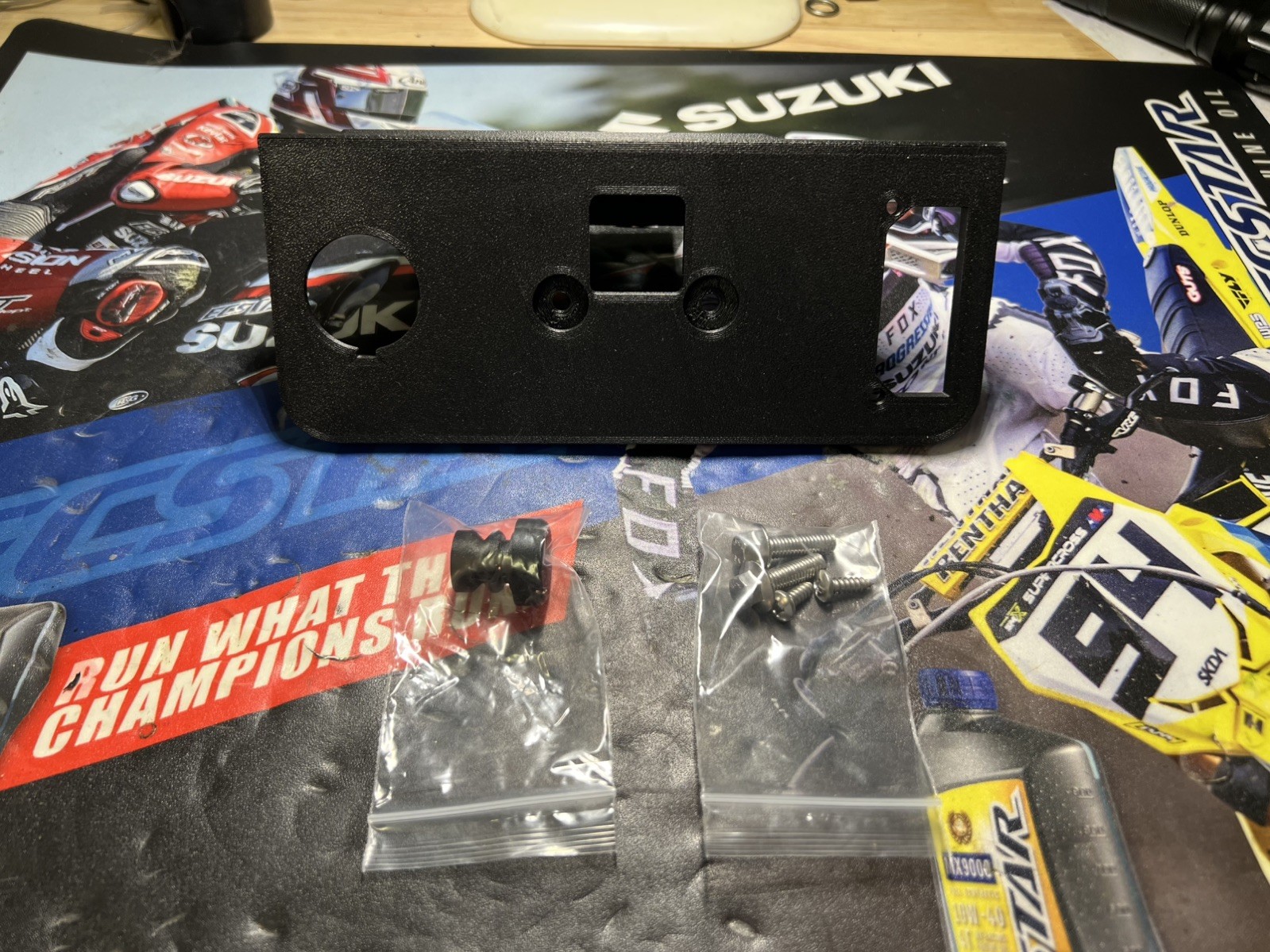 Drz400 S Trail Tech Vapor Dash Mount Bracket For Drz 400 S / E Stock Triple Tree