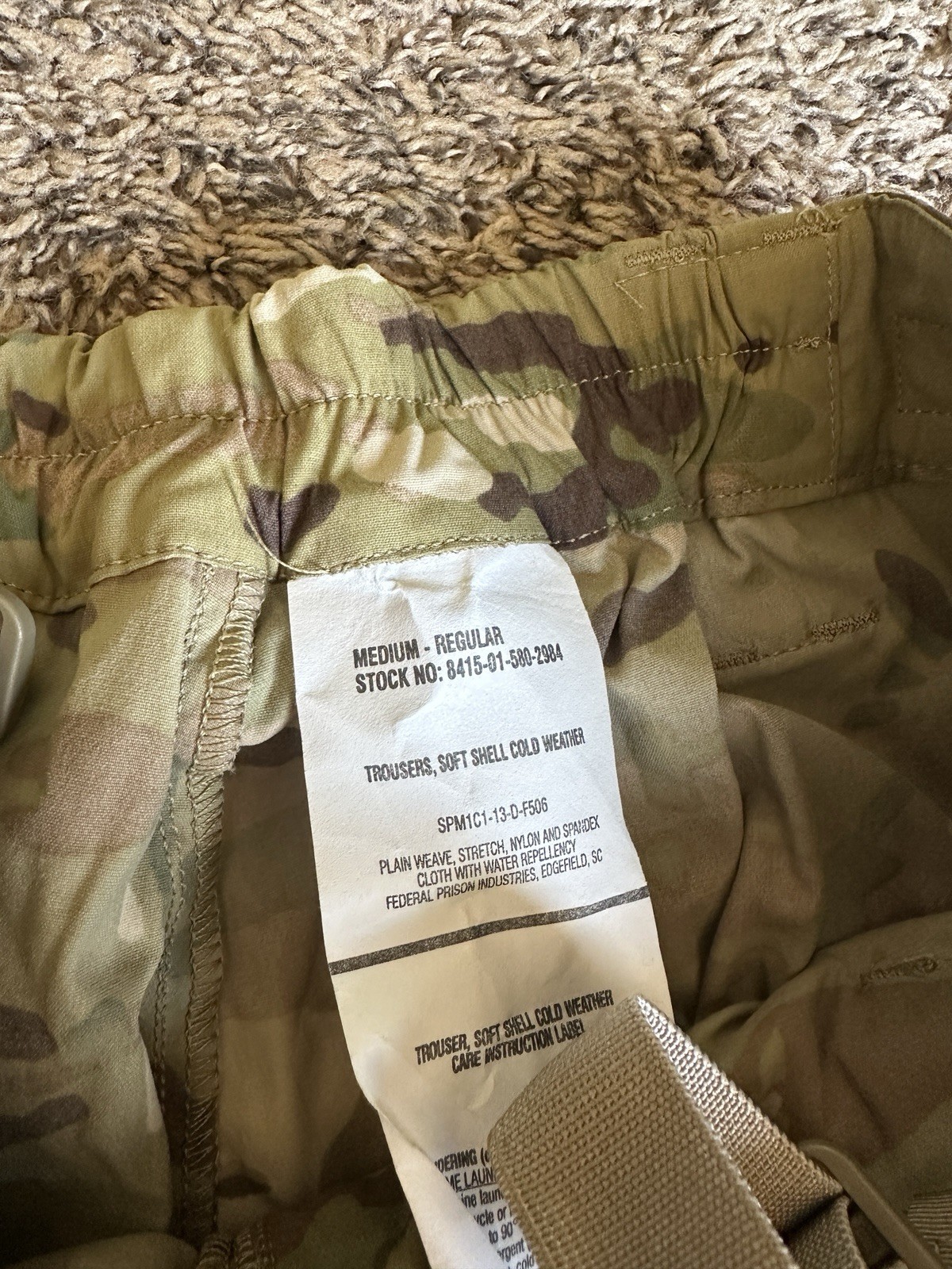 TROUSER, SOFT SHELL COLD WEATHER, M-R