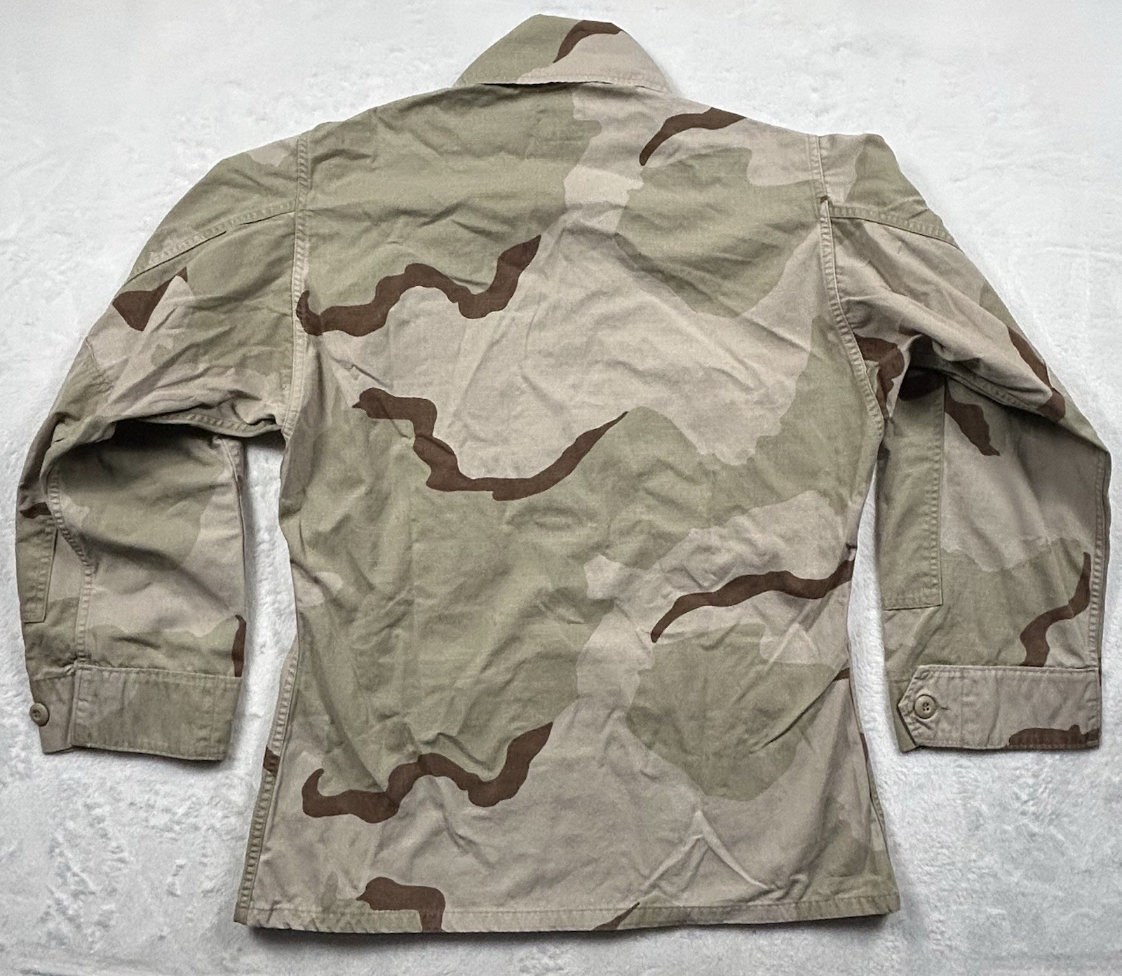 US Army Coat Desert Camouflage Pattern Combat Patches Small Short Vintage 1997