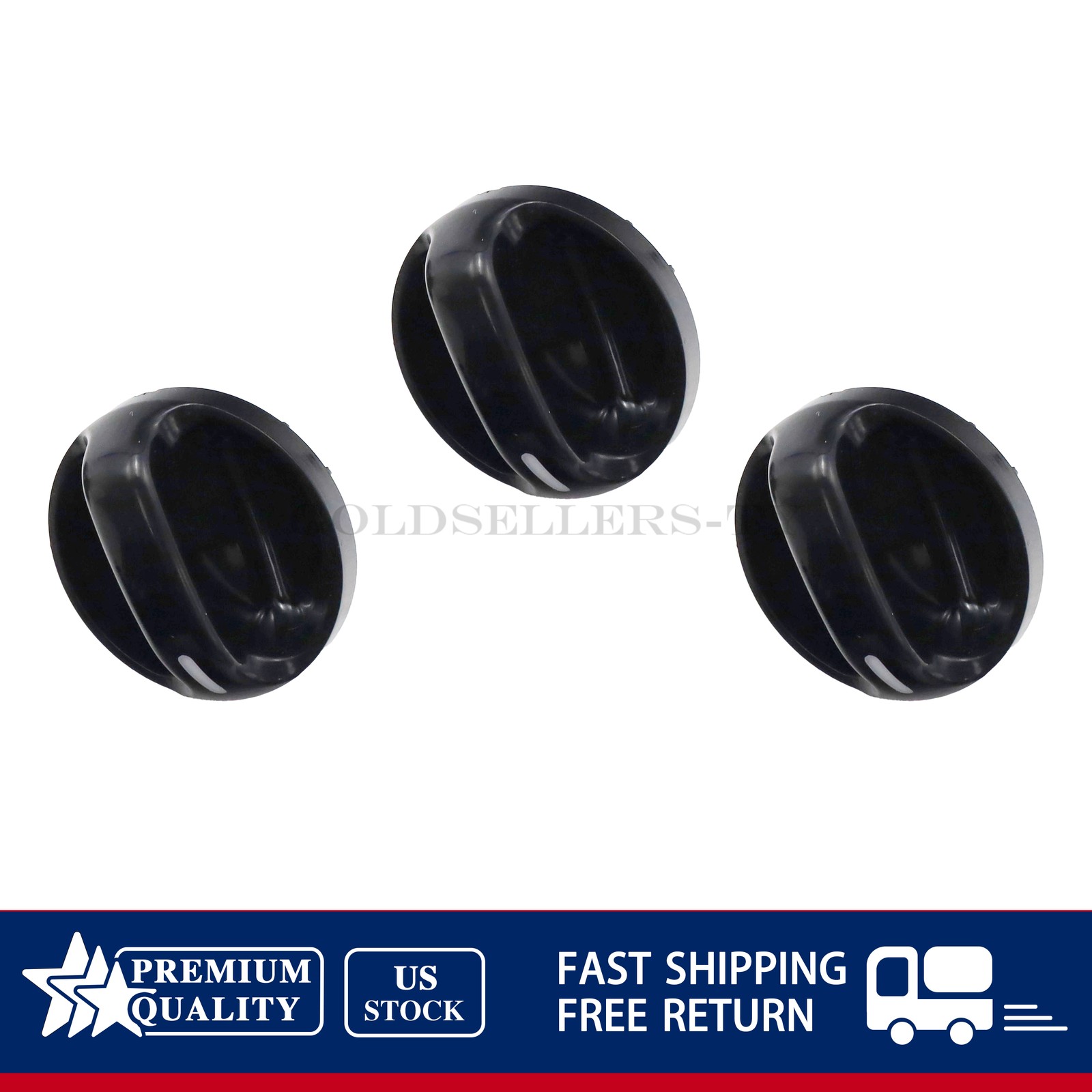 3x AC Climate Control Knob Air Switch Fits 00-06 Toyota Tundra 55905-0C010