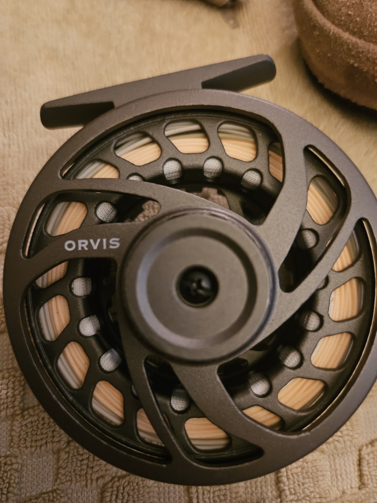 Orvis Clearwater II Fly Fishing Reel w/ Pouch 5wt New With Bag And Line
