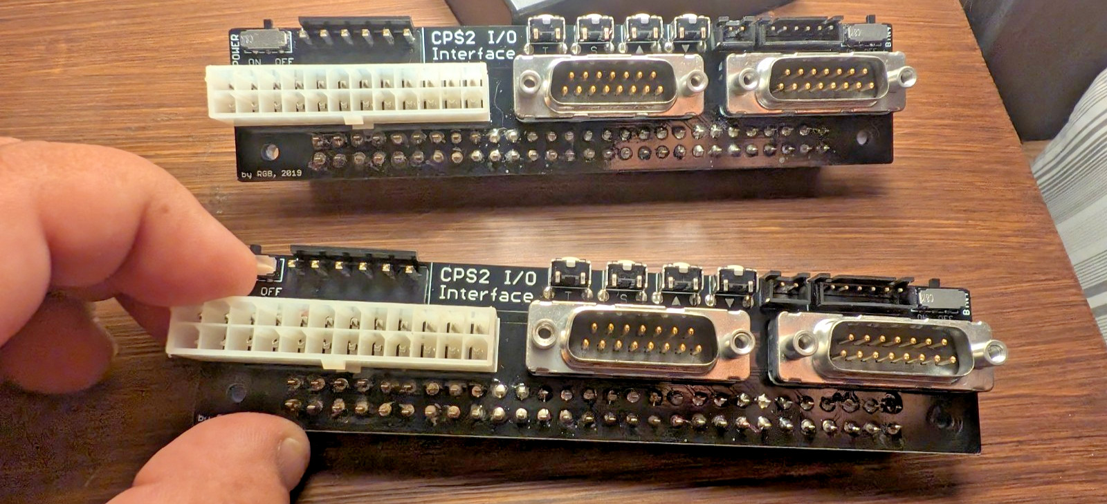 Capcom CPS-2 IOI by HAS (Home Arcade System) JAMMA NeoGeo controller compatible