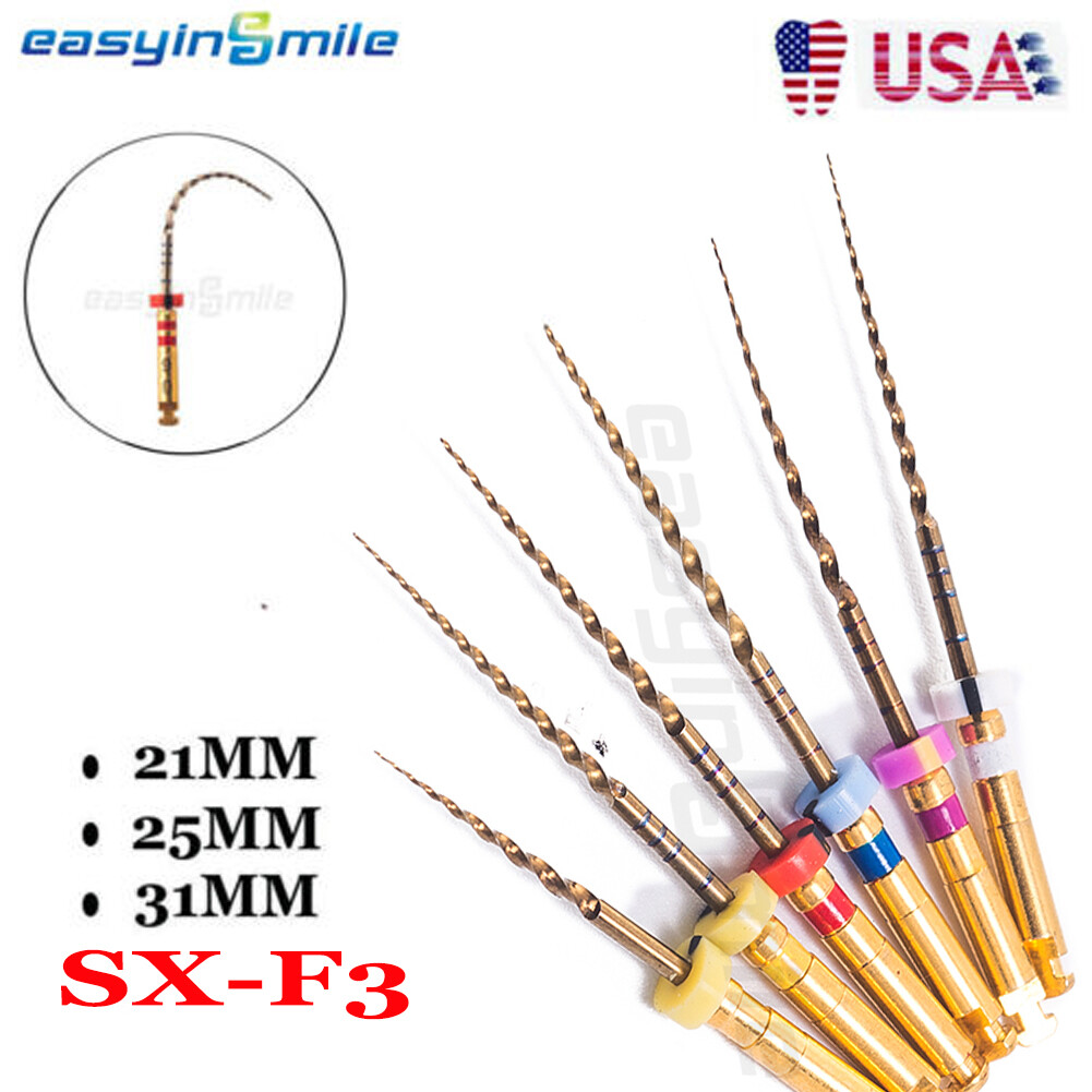 Easyinsmile Dental Endo Rotary Files X-Pro Gold Taper NITI Endodontic Files