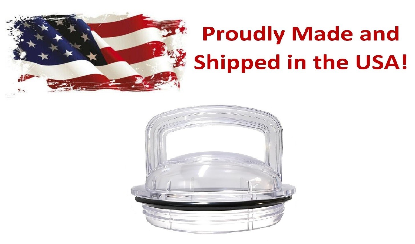 Clear Pool Pump Strainer Pot Lid Replacement 355301 for Pentair Challenger