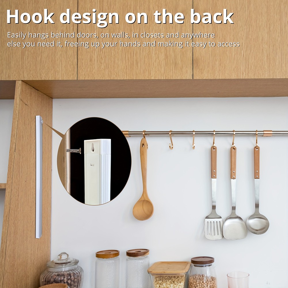 Magnetic Under Cabinet Lighting USB Rechargeable Smart Motion Sensor – 4 Pack