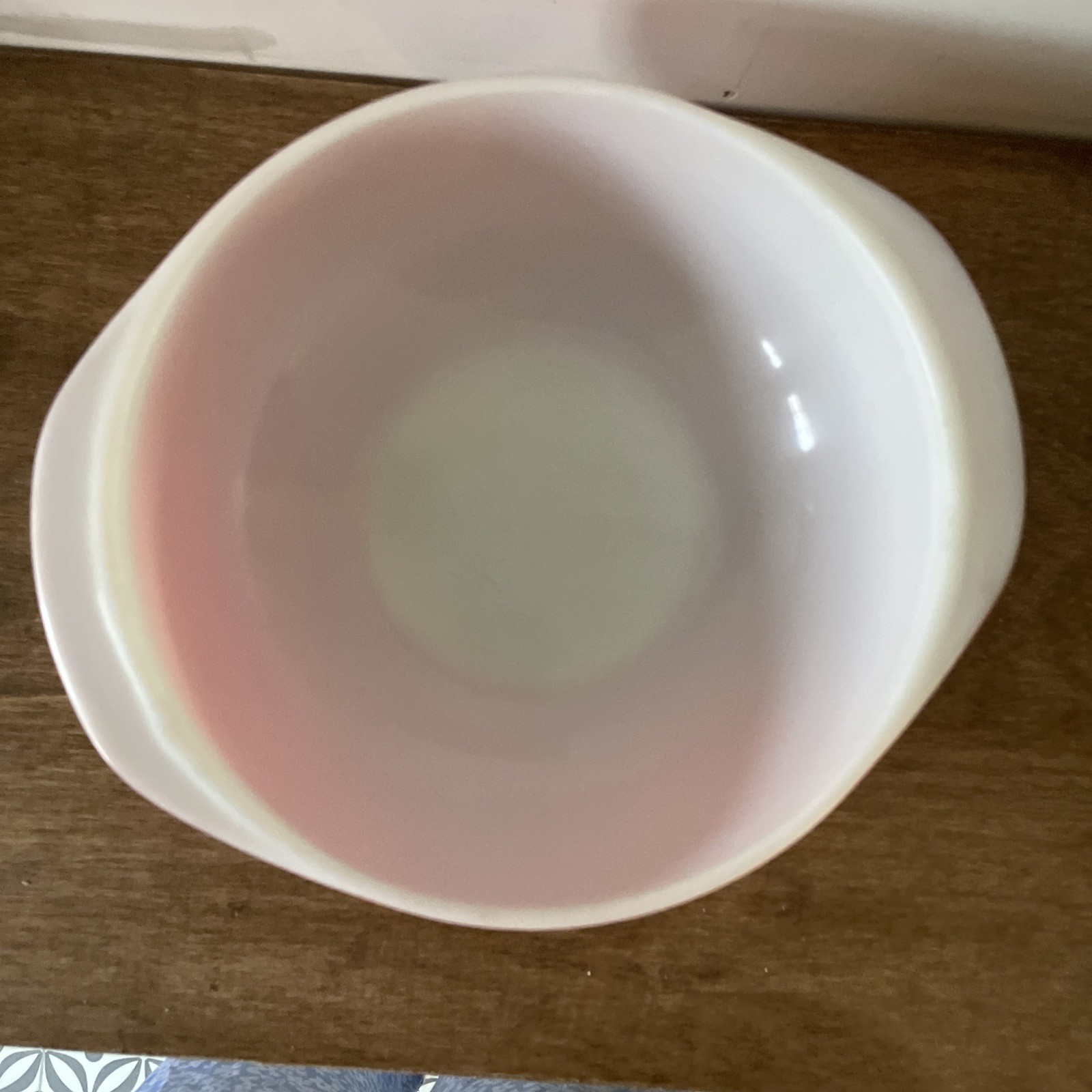 Vintage Pyrex Red #024 2 QT Bowl Casserole 9" NO LID