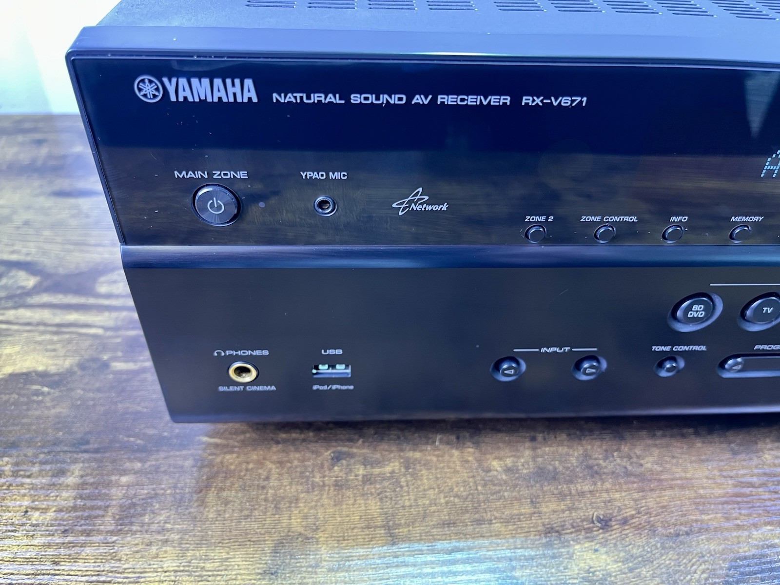 Yamaha RX V671 7.1 Channel 90 Watt/Channel AV Receiver HDMI Network Home Theater