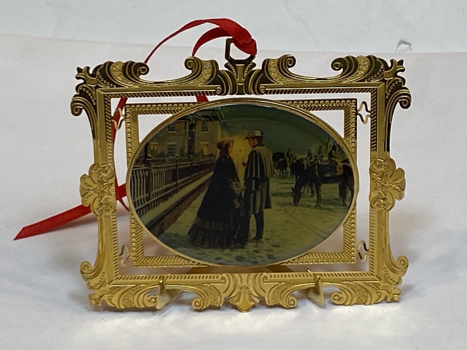 Mort Kunstler Civil War History Soldier Christmas Ornament Remember Me 2001 3"