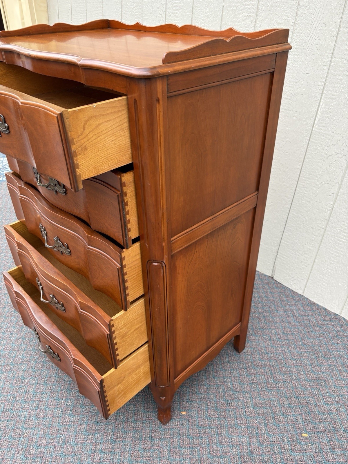 67137 JOHN WIDDICOMB Cherry High Chest Dresser