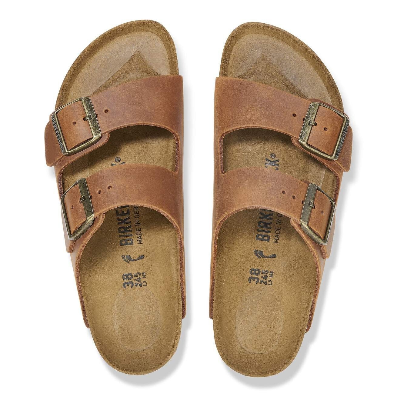 NWT-Birkenstock Arizona Oiled Leather Sandals-(ALL SIZE-COLOR)