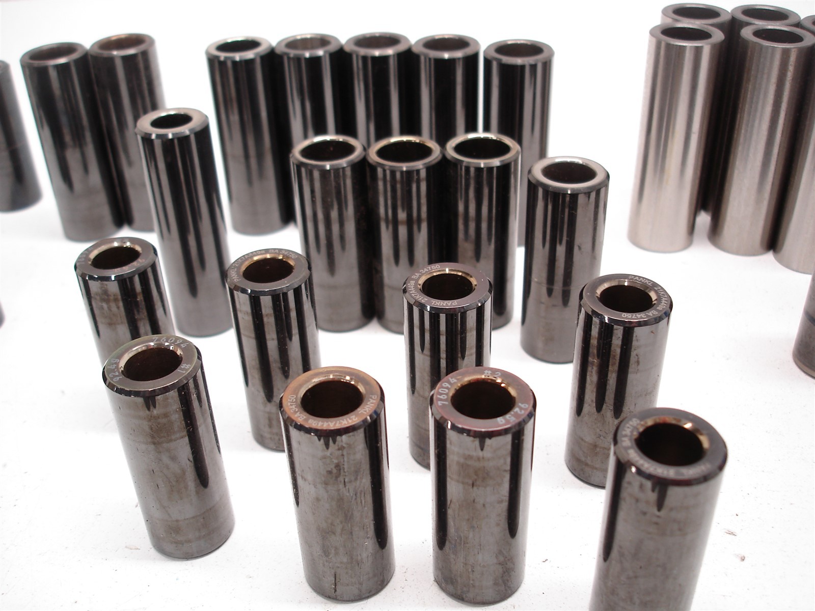 BULK 138pcs ASSORTED NASCAR CASIDIAM DLC COATED WRIST PINS .709 .787 .866" .927"