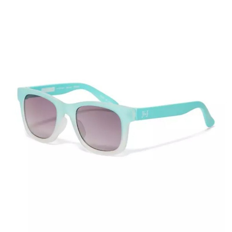 NWT Janie And Jack Ombre Sunglasses Newborn 0-2 Years Turquoise Blue Clear