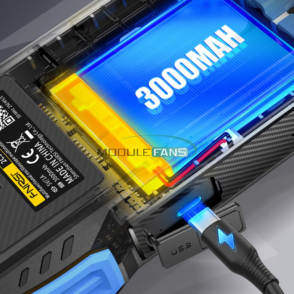 FNIRSI 2C53T Upgrade Handheld Digital Oscilloscope Multimeter Signal Generator