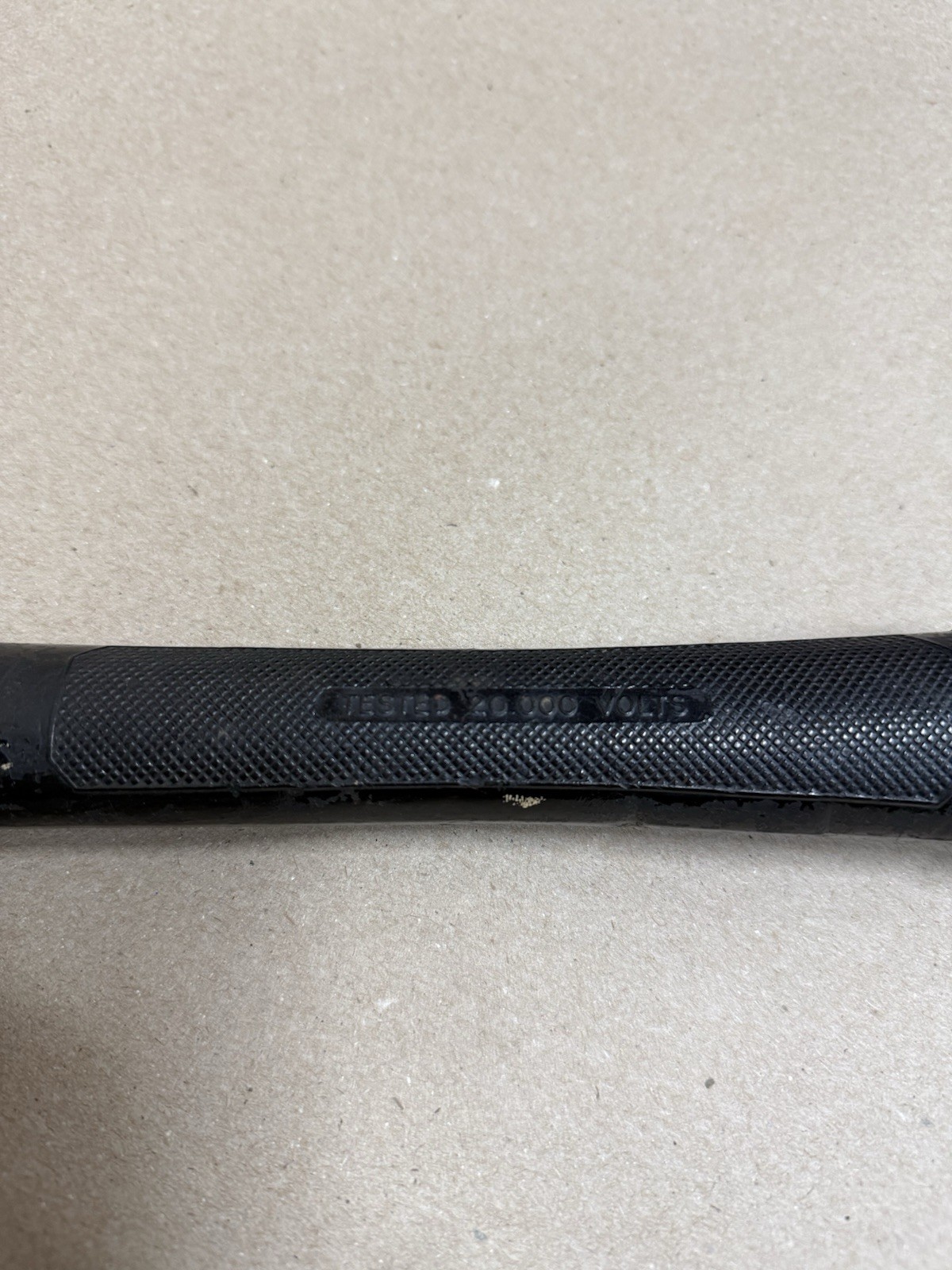 Britian UK WWII Airforce Aircraft Escape Axe 27N/1 - Insulated Rubber Crash Axe