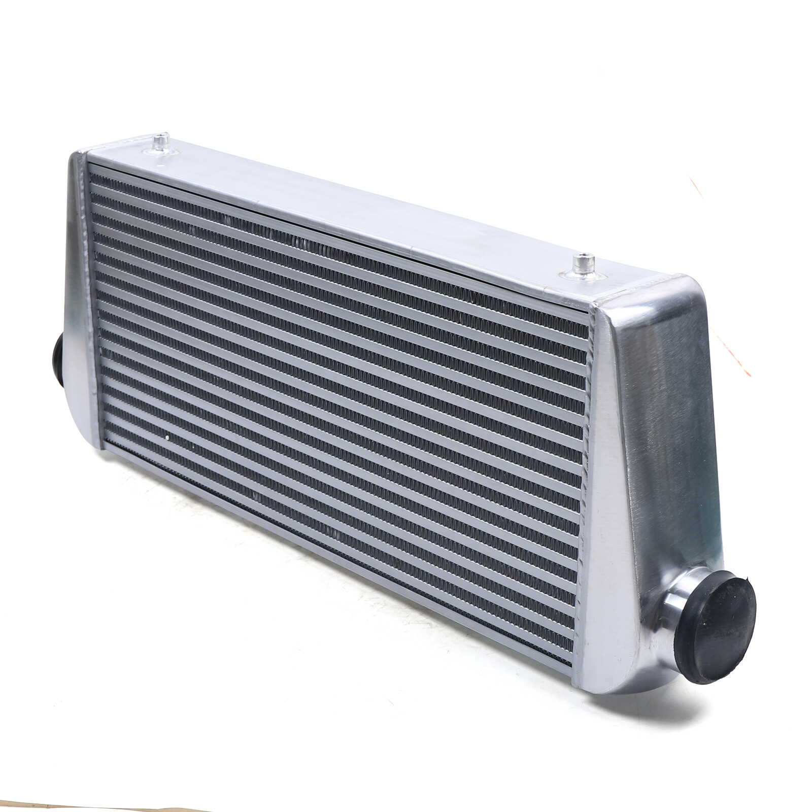 1000HP 5~50psi Universal Aluminum Large Intercooler 3 Inlet & Outlet 31X12X4"