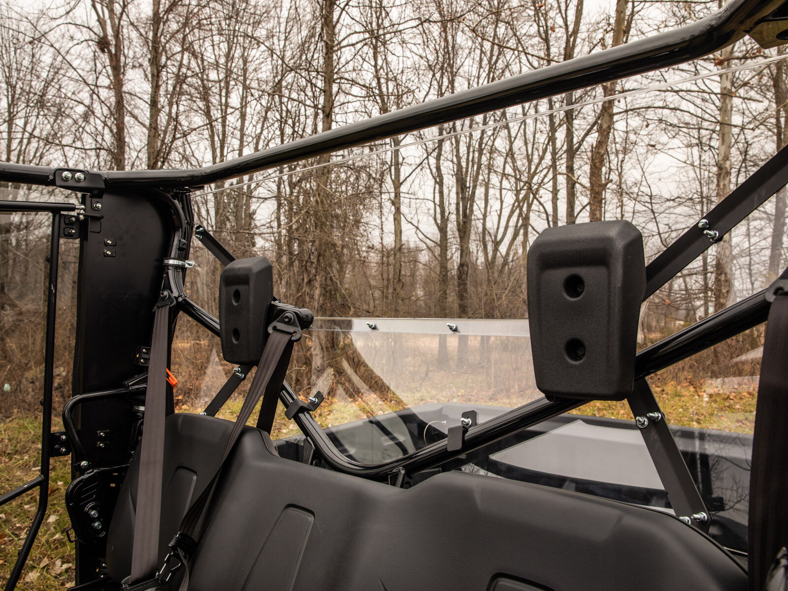 SuperATV Light Tint Rear Windshield for Honda Pioneer 1000 (2016+)